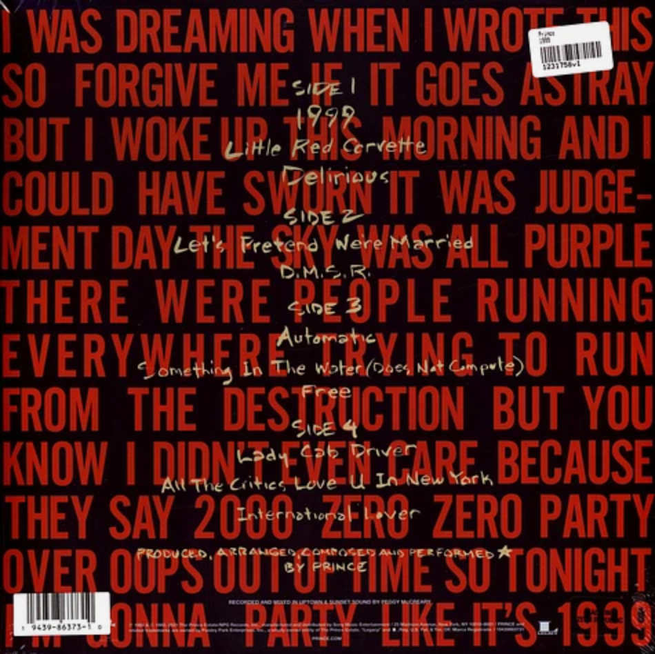 1999 — Prince