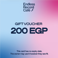 Endless Record Café Gift Card 200 EGP
