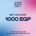 Endless Record Café Gift Card 1000 EGP