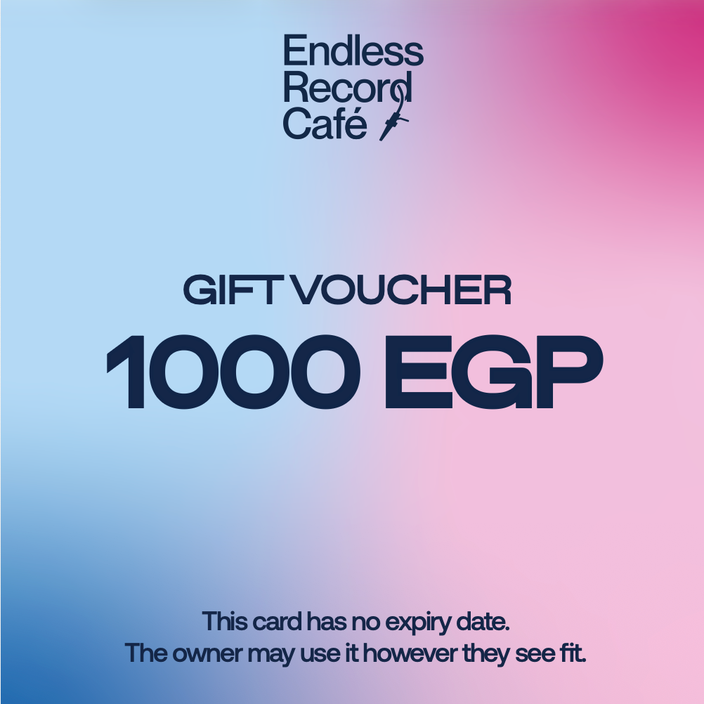 Endless Record Café Gift Card 1000 EGP
